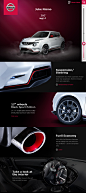Nissan Facebook App : Huge Media Agency hired me to create a concept for Nissan campaign for South-East Europe, and how it would look like on Facebook.