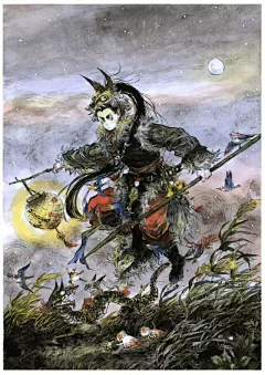 阳光下的阴霾采集到插画