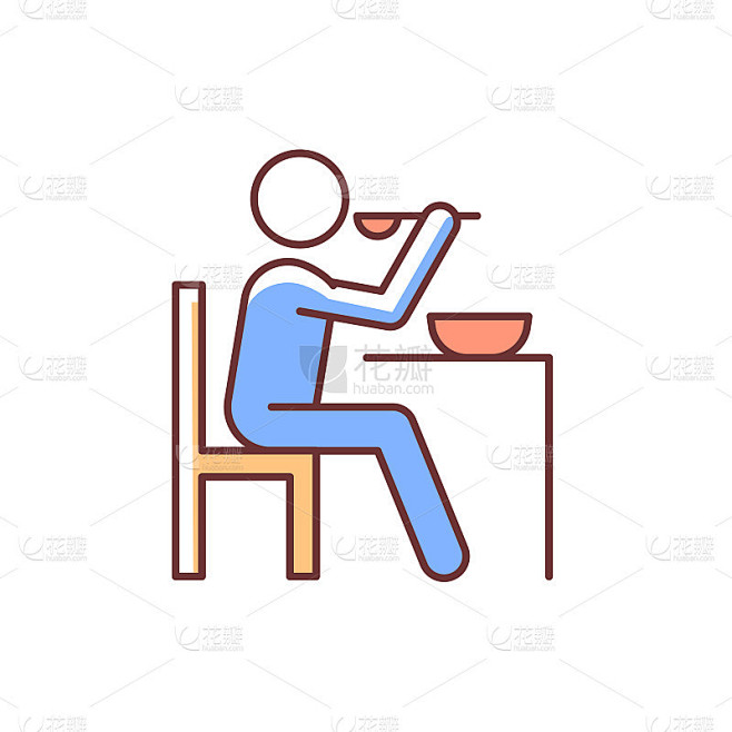 吃RGB颜色图标