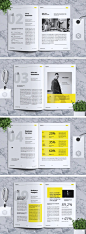 Company Profile Brochure Template INDD - 24 custom pages design - A4