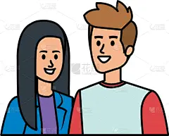 性格,青年伴侣,成年的,学生,父母,男人,青年男人,男孩,女人,女孩
