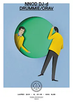 &quot;Rotary Klubi&quot; poster : Illustration for &quot;Rotary Klubi&quot; poster
