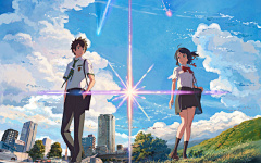 尾田荣一郎采集到新海诚