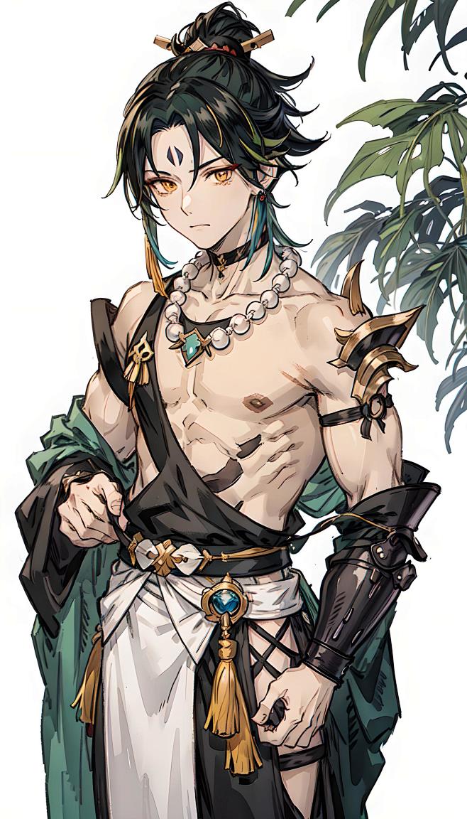 原神魈】原神-魈 C. Leiya - Illustrations ART street