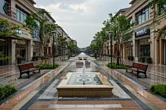 户外商业广场整体规划