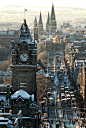 Princes Street,Edinburgh,Scotland