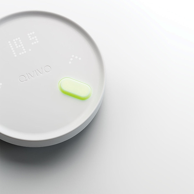 qivivo推出无线智能温控器5.5 D...
