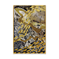 高端晶瓷画 装饰画 鎏金鱼群会所样板房客厅卧室挂画 特色挂画-淘宝网