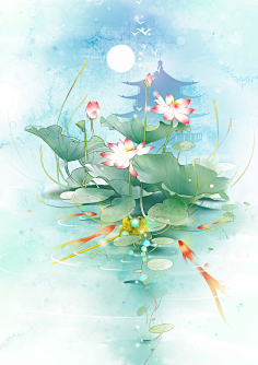 古风插画--涓涓古韵-花瓣网|陪你做生活的设计师 | 热门 - 热门微博