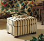 Oliver Ottoman from the Henredon Upholstery collection by Henredon Furniture