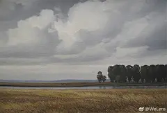爱画“广角”风景的Pierre de Clausade ​​​​