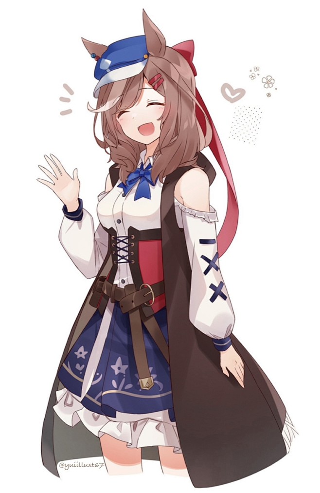 赛马娘#待兼诗歌剧 画师：光莉ゆい @不是可爱鬼