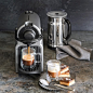 Nespresso Inissia Espresso Maker with Aeroccino Plus Milk Frother