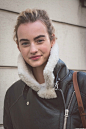 #Maartje Verhoef# streetstyle after Dior ​​​​