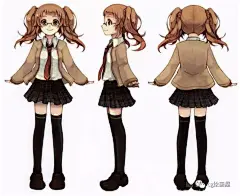 动漫人物的设定-向日葵少女（上） - 哔哩哔哩