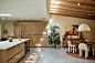 The kitchen is anchored by a 12-foot-long island, which doubles as a breakfast bar. 
