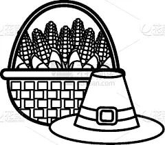 白昼,动画片,传统,篮子,季节,秋天,问候,庆祝