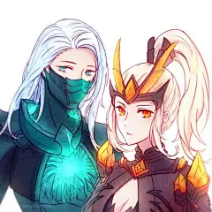 王者荣耀 同人图 插画 壁纸 | 双兰