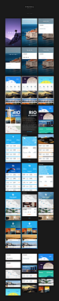 TRAVEL UI KIT : UI Kit for Travel Apps.