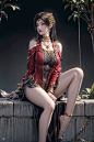 AI绘画丨想做这样的美杜莎很久了…#美杜莎 #ai绘画 #国 - 抖音