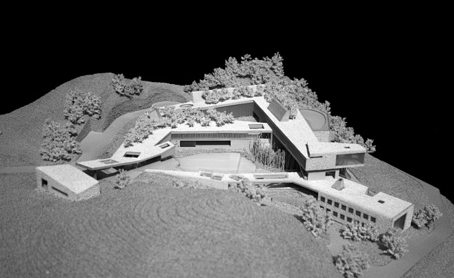 建筑模型·山地