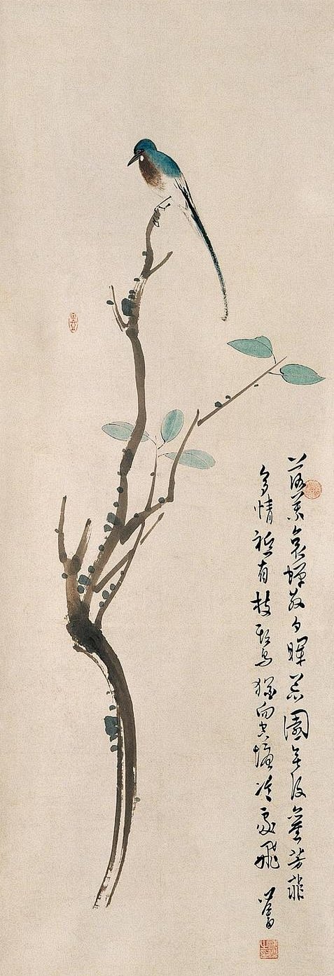 溥儒花鸟