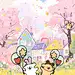 春日浪漫满屋/线条小狗壁纸 - 小红书