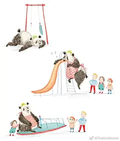 她是来自伦敦的插画师，喜欢与人互动以及观察他们的行为。曾在法尔茅斯和康沃尔生活并学习插画，一段自由职业之后，她又进入剑桥学校开始少儿读物插画专业的硕士学位，她觉得这些课程鼓励她重新通过这个世界来寻找和发现生活中的小细节，同时她也记录着那些关于幽默和快乐的小故事……更多内容请点击链 ​​​​...展开全文c