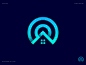 SmartVilla Logo Design ( Wifi + Home ) wifi house logo home icon wifi icon wifi logo home wifi logo wifi home logo modern logo logotype brand design branding logo designer logo design