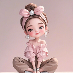 太子有喜采集到AI | 3D人物 IP