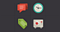 Flat Icons: 