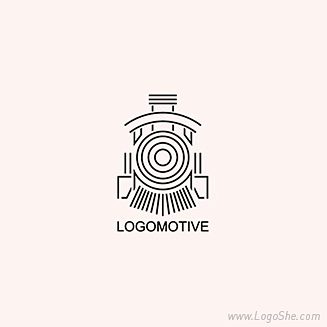 火车头Logo设计