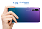 Huawei P20 Pro rear side view showing leica triple camera
