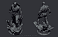 Captain America fan art - Collectible Statue, Eduardo Silva : Hi guys!
I would like to share my last personal work, made during Bernardo Cruzeiro and Bruno Zorzi Digital Sculpture for Collectibles workshop. 
I developed a piece based on Captain America's 