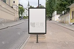 街头海报广告牌模拟