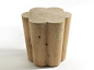 Solid wood stool ROCCO - Riva 1920