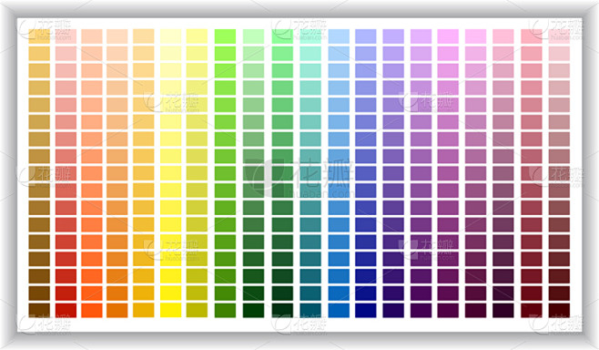color palette color shade chart