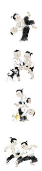画画的张旺作品