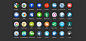 Buddycons: 126 Vector-Based Social Media Icons