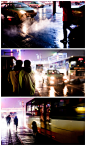 [雪夜回家路] 2012.12.20 摄于西安·金花路