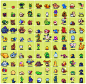 100 neorice monster sprites