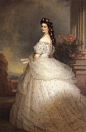 《发髻戴着钻石星星的伊丽莎白》（Elisabeth with diamond stars in her hair），她是奥地利皇后和匈牙利皇后，著名的“茜茜公主”，史称“巴伐利亚的伊丽莎白”（Elisabeth of Bavaria）