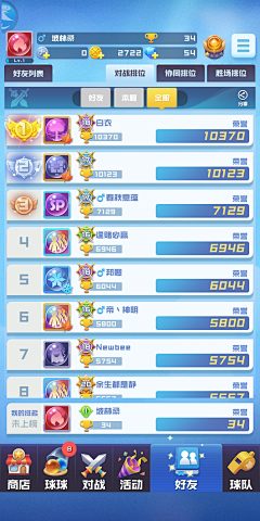 ❤嘻红世❤采集到好友界面
