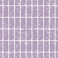 无缝矢量方格图案。创意几何蜡笔背景与矩形。带有磨擦、裂缝和美味的垃圾纹理。老式复古设计。图解说明。