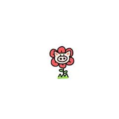 【花朵动物小头像】