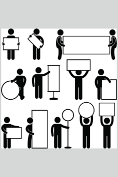 com小提琴人物黑色图标矢量素材-众图网双儿儿采集到符号与小人采集