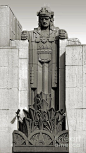Pantages Theater Detail In Black And White Photograph - Pantages Theater Detail In Black And White Fine Art Print