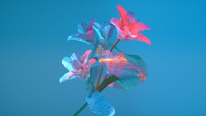 Flowers art digital ...