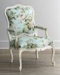 Massoud "Sky Rose" Chair traditional-chairs