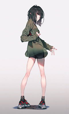 杂丝鹅黄串串香采集到第七分板-画师Rolua